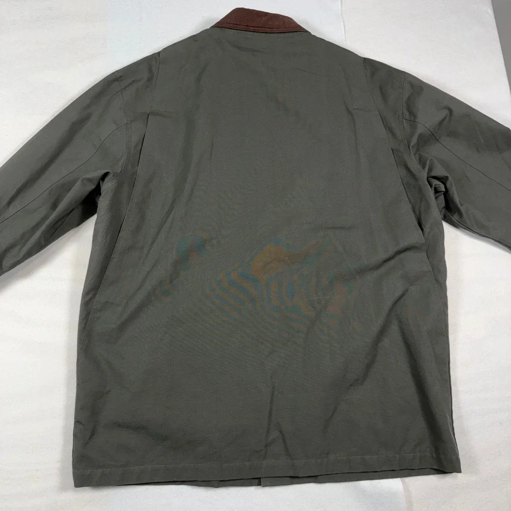 Vintage Concurve Windstopper Jacket Mens XXL Green Cotton Chore Coat